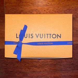 REAL empty Louis Vuitton Box w/ bow